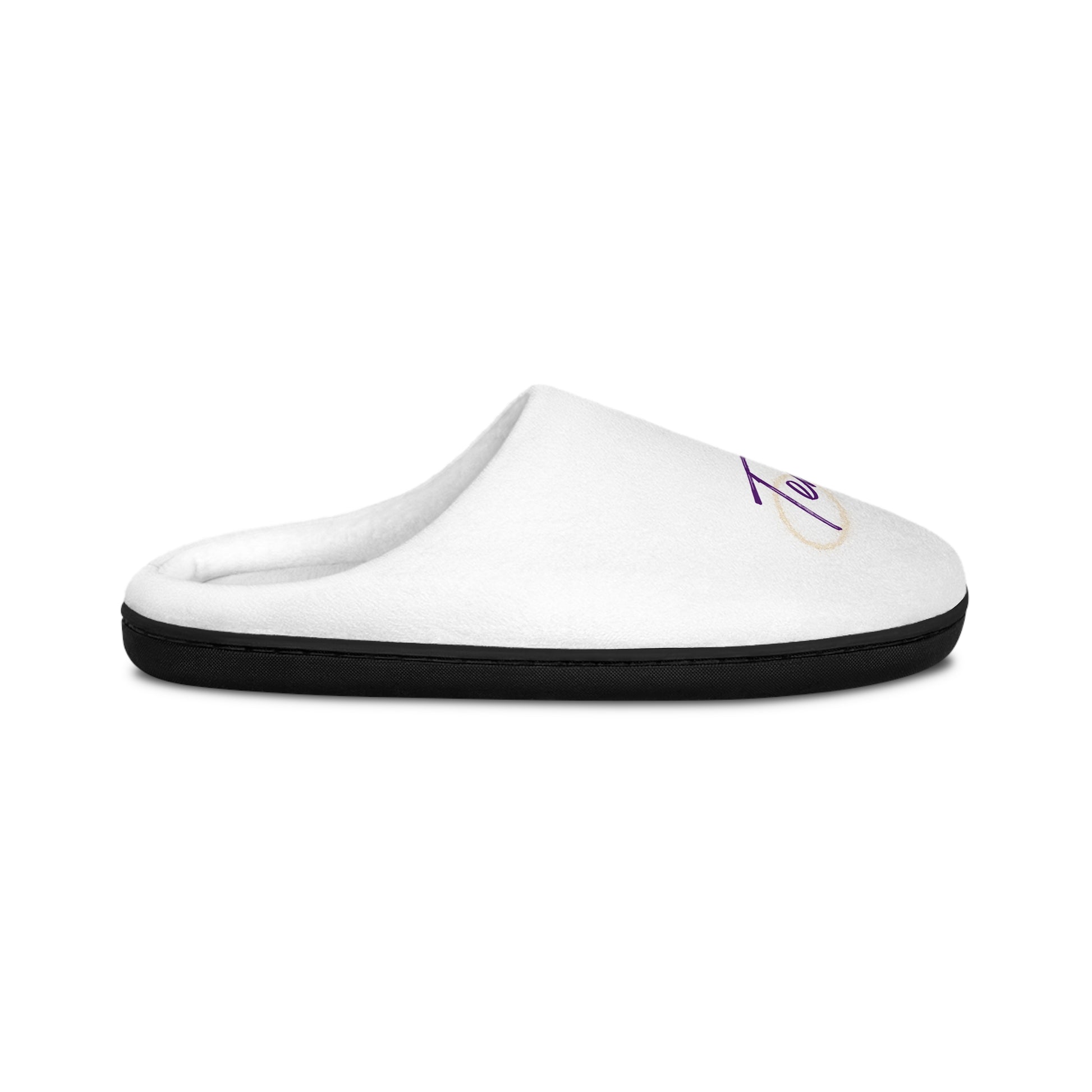 Cozy Women's Indoor Slippers with Stylish Script Design, Perfect for Relaxing at Home or Gifting, Ideal for Holidays and Cozy Nights, [...]