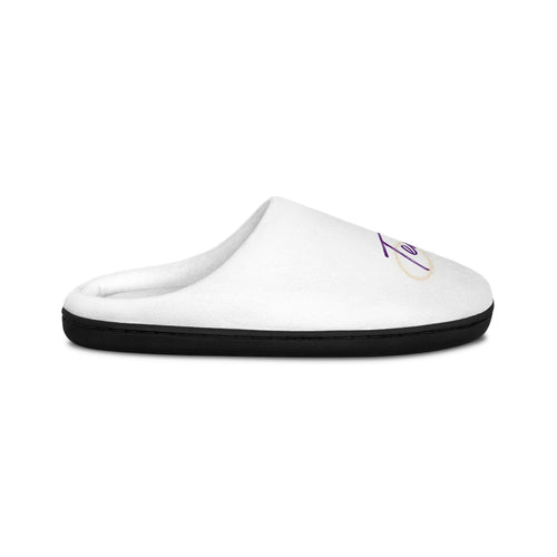Cozy Women's Indoor Slippers with Stylish Script Design, Perfect for Relaxing at Home or Gifting, Ideal for Holidays and Cozy Nights, [...]