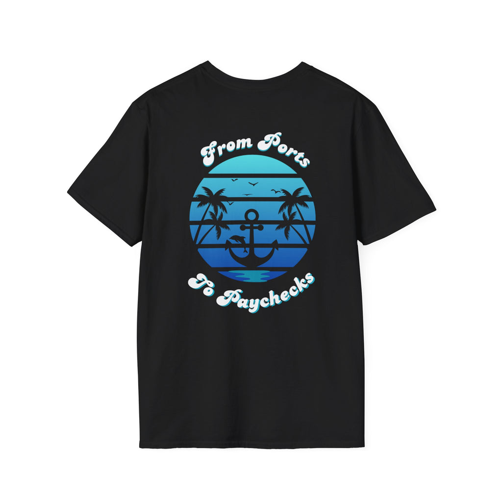 Unisex Softstyle T-Shirt - Team Infinity - From Ports to Paychecks Graphic Tee