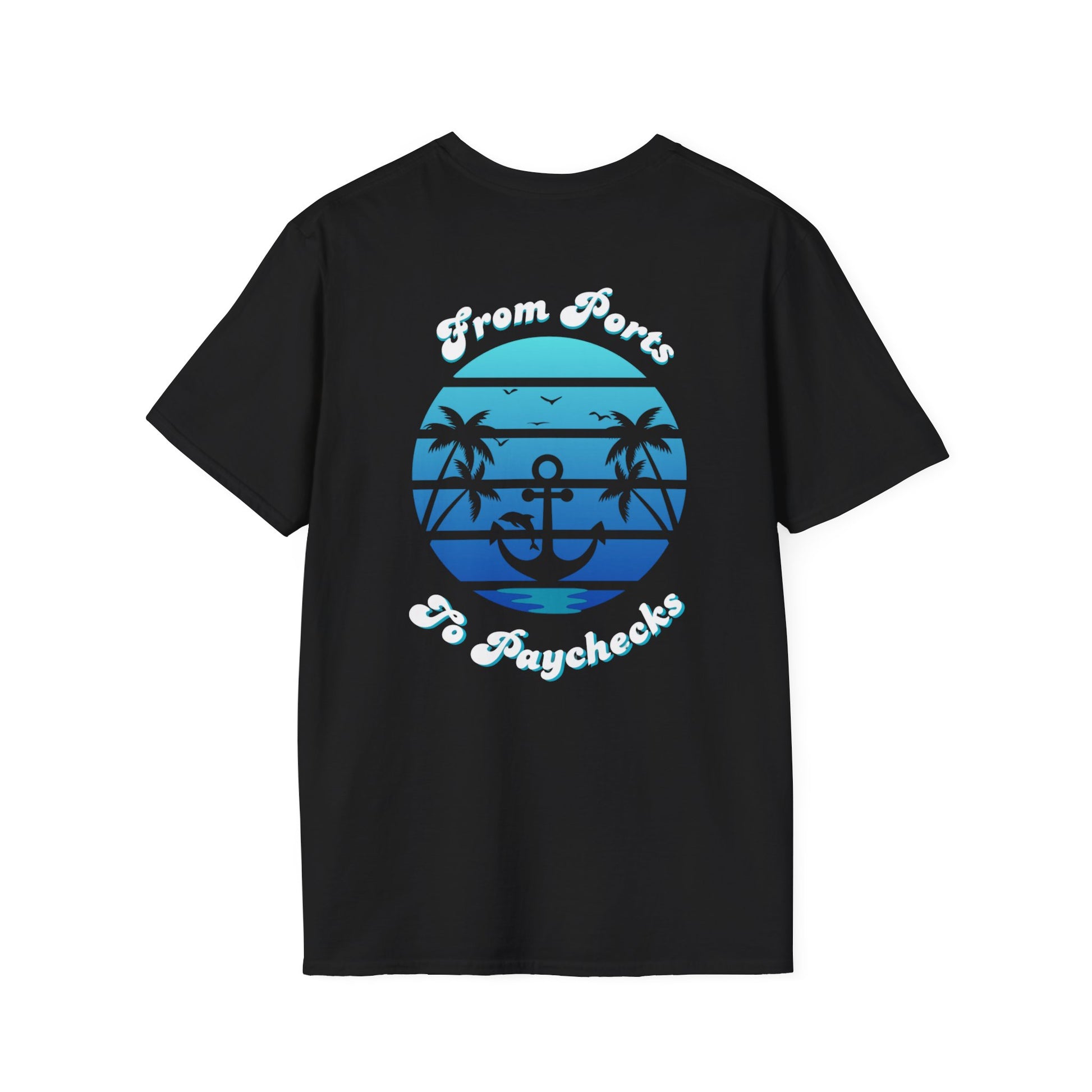 Unisex Softstyle T-Shirt - Team Infinity - From Ports to Paychecks Graphic Tee