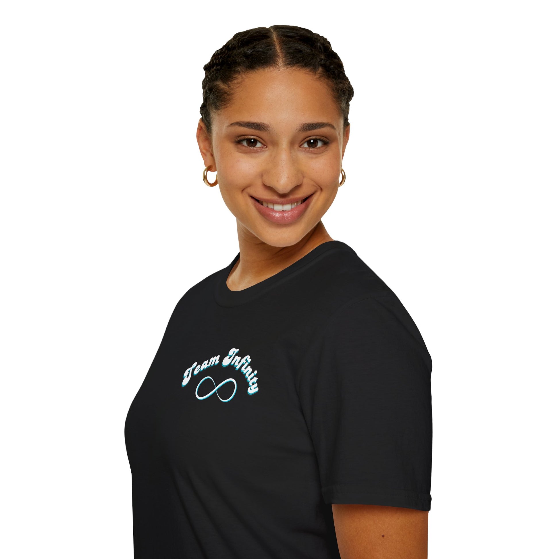 Unisex Softstyle T-Shirt - Team Infinity - From Ports to Paychecks Graphic Tee